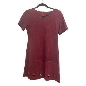 Nasty GAL suede red dress